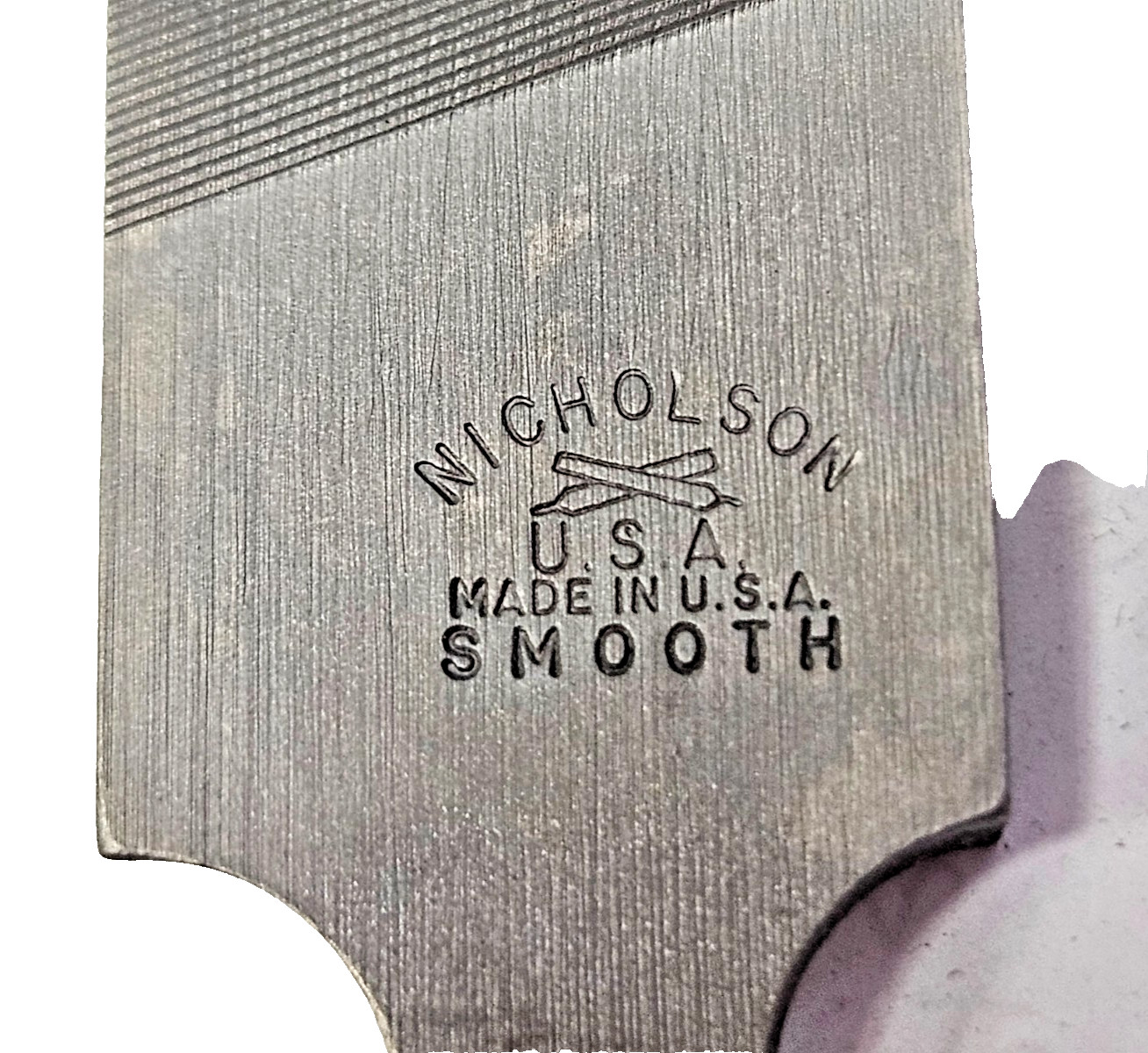 06961N Nicholson 8" Knife Smooth Cut File Double Cut