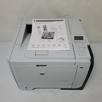 HP LaserJet P3015dn Black & White Printer W/Toner Duplex Network USB