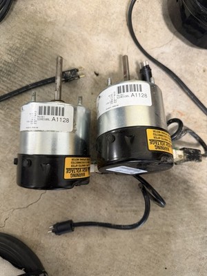 Lot of 2 GE ECM CR59 / Morrill ARKTIC 58 5SME59BL Fan Motors 115V 1/15HP
