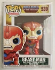 FUNKO POP TELEVISION 539 MASTERS OF THE UNIVERSE BEAST MAN FIGURE with PROTECTOR