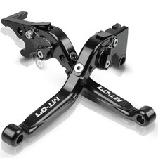 MT07 Brake Clutch Levers Set Foldable Extendable Brake Clutch Levers-black