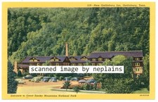 Gatlinburg, Tennessee - New Gatlinburg Inn, Great Smoky Mtns NP - 1940s (6B-H204