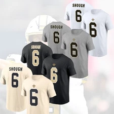 Tyler Shough #6 New Orleans Team Name & Number Player Unisex Gifts For Fans