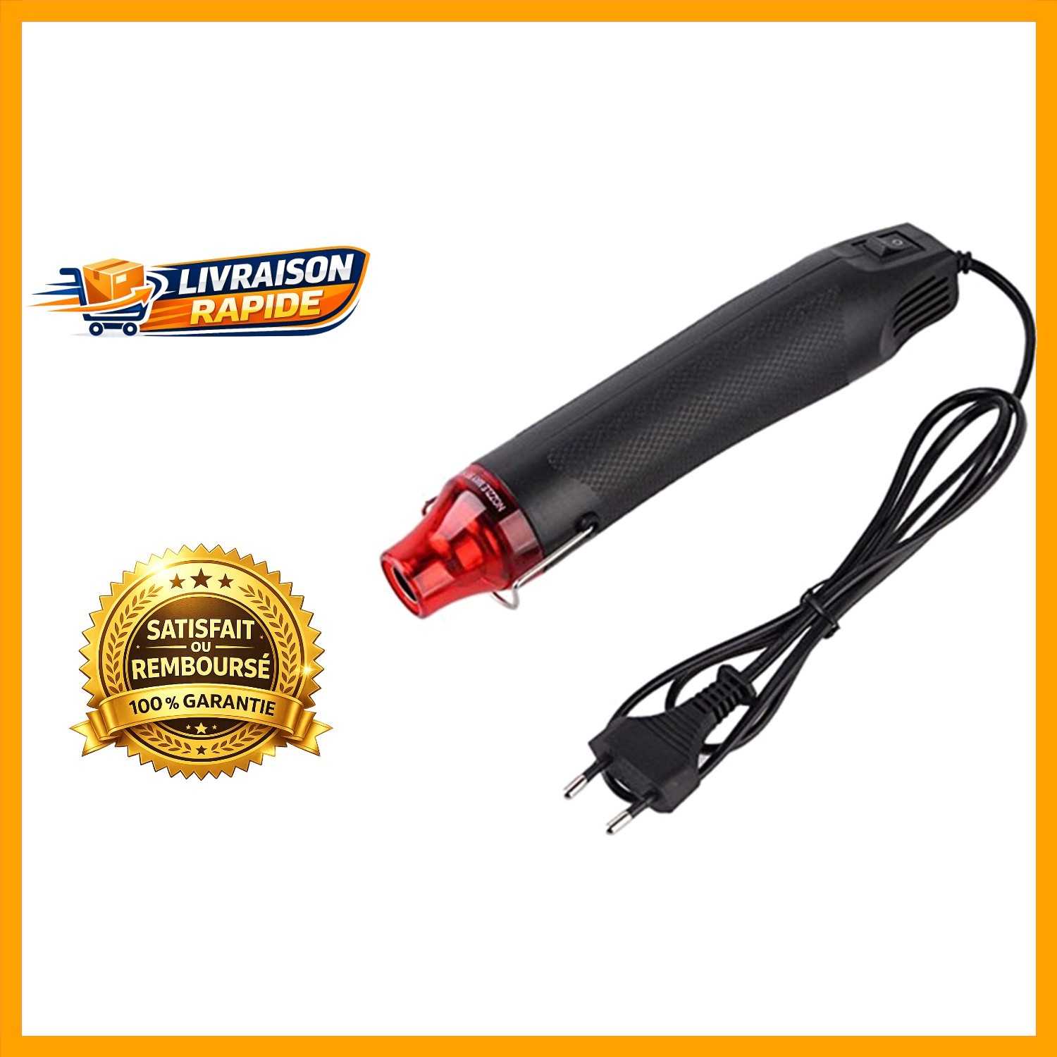 Mini pistolet thermique air chaud pour outil création DIY et loisirs créatifs