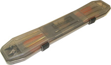 BTBC-41 Traveler Crossbow Bolt Case, Holds 6 Bolts up to 24.25", USA Made, Clear