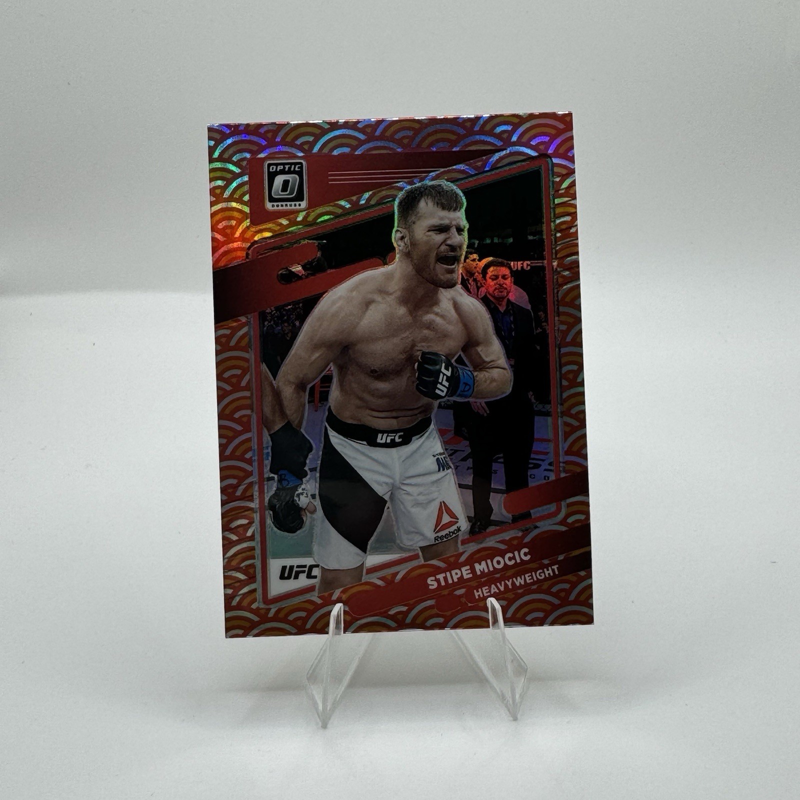 2022 Donruss Optic UFC Stipe Miocic Photon SSP Case Hit