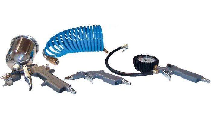 Kit outils pneumatiques 4 pieces Gude G84092 pour compresseur