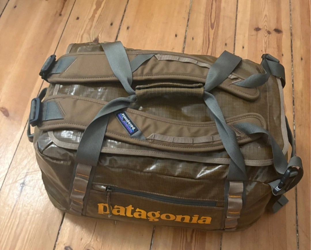 RAREZA Patagonia Black Hole Bolsa de viaje 40l Cilantro Marrón MLC Mochila Cube