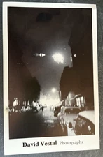 art postcard OS David Vestal 1998 photography gallery invitation NYC
