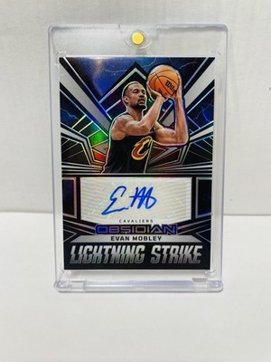 2022-23 Panini Obsidian - Lightning Strike Signatures Evan Mobley #LS-ECC /99 