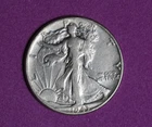 1943- Walking Liberty Half Dollar #P33565