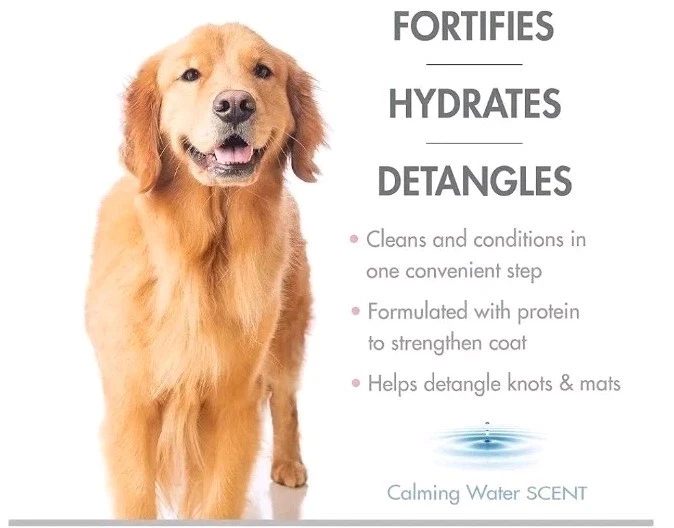 Pacote com 12 xampu e condicionador Four Paws Magic Coat 2 em 1 para cães - cão [16 oz] - Imagem 2 de 4