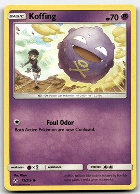 Koffing Unbroken Bonds 73/214