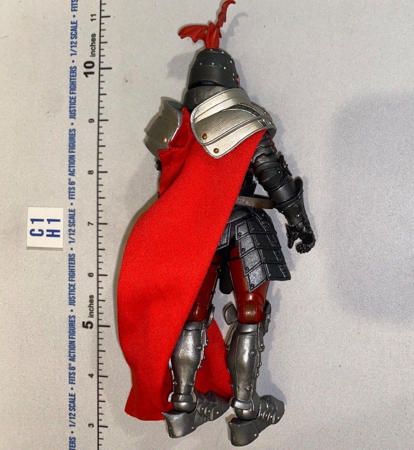 1/12 Scale Four Horsemen - Mythic Legions Medieval Dark Crusader Knight Action - second product detail image