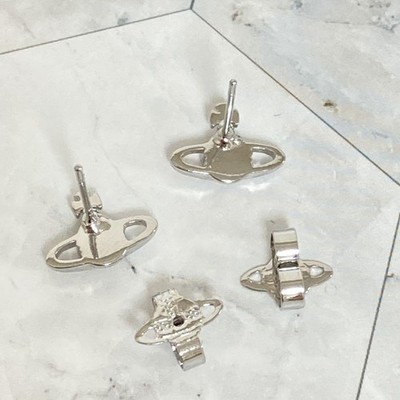 Vivienne Westwood Earrings Nano Silver drawstring | eBay