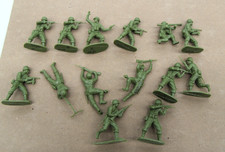 Lot of 14 Airfix 1:32 Scale WWII US Infantry Figures Open No Box