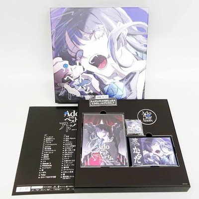 Ado Ado s Best Adobum Deluxe Limited Edition 2CD + Blu-ray Limited Key Ring Used