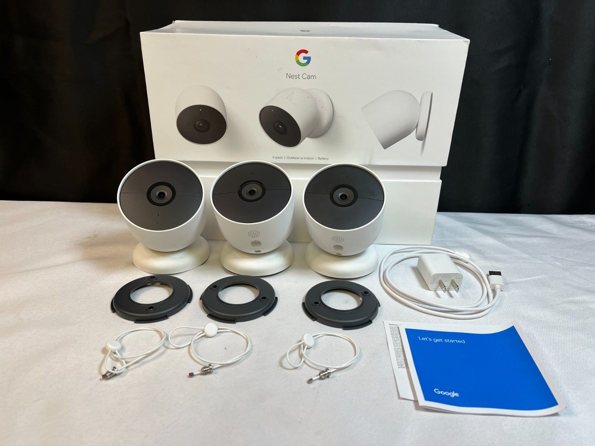 Google Nest Cam ホワイト Google Nest Indoor Wired Camera White - Office Depot