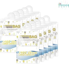 Moisture Absorbers Hanging Closet Dehumidifier Bags Humidity Packs 10 Pack