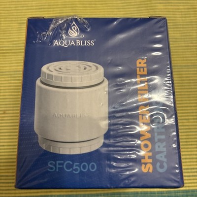 AquaBliss SFC500 Shower Filter Cartridge Heavy Duty Replacement-New  Sealed Box