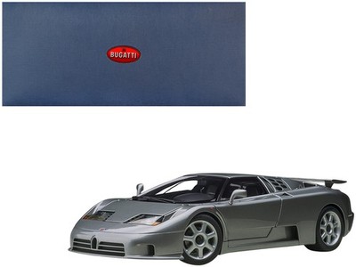 Bugatti EB110 SS Super Sport Grigio Metalizzatto Silver Metallic with Silver Whe