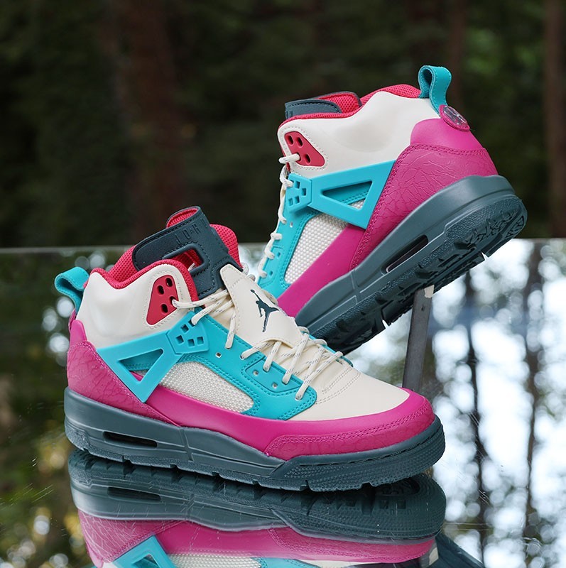 jordan spizike blue and pink