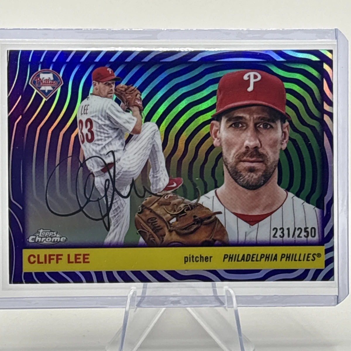 Major Leagues (MLB) Cliff Lee Baseball Serial Numbered Sports