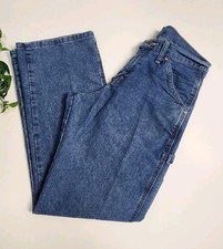 Lee Riders Jeans Mens 30x30 Blue Relaxed Straight Cotton Dark Wash, Confortable