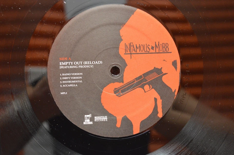 INFAMOUS MOBB - EMPTY OUT (RELOAD) (12")  2004!!  RARE!!  PRODIGY + MOBB DEEP!! - Image 3 of 4