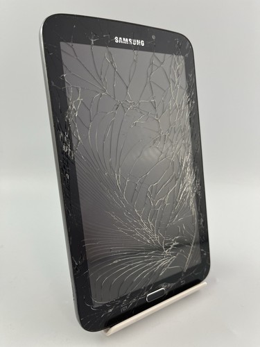 Samsung Galaxy Tab 3 SM-T210 Black 7" 3MP Android Tablet Faulty Cracked #A - Picture 6 of 21
