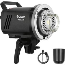 Studio Flash Strobe Monolight 300W Bowens Mount Wireless LED Modeling