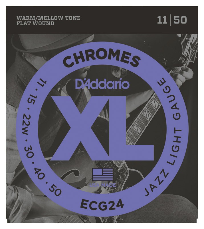 D’Addario ECG24 guitar strings 11-50 gauge (NEW)