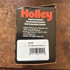 Genuine Holley 20-95 Throttle Kickdown Cable Bracket Carburetors 700r-4 Trans