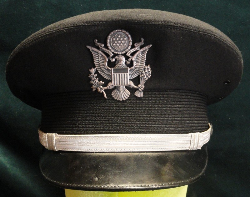 Vintage U.S. Air Force USAF Officer Dress Service Cap Flight Ace Military Hat 
