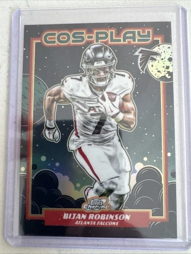 2025 Topps Cosmic Chrome Bijan Robinson Base (RAW)
