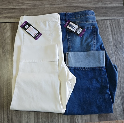 Frye Women's Cuffed Crop Jean Size 14/32