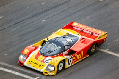 Hans Joachim Stuck Jr Klaus Ludwig Derek Bell Porsche AG Porsche 9- Old Photo 20