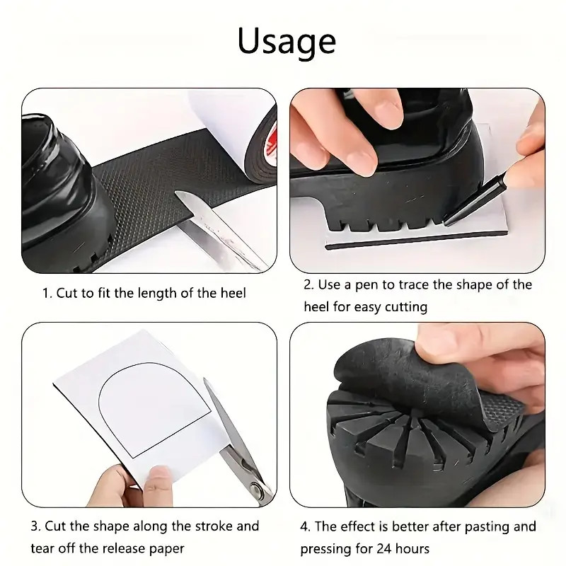 Shoe Sole Protector for Heels,Shoe Grips on Bottom of Shoes, Anti Slip Shoe Grip