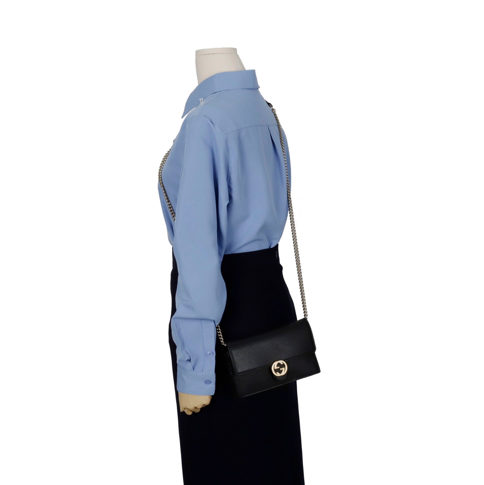 Gucci 510314 Interlocking Mini WOC Crossbody Bag … - image 10