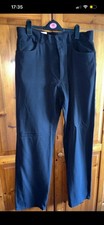 Men’s Next 34L 86cm black suit trousers