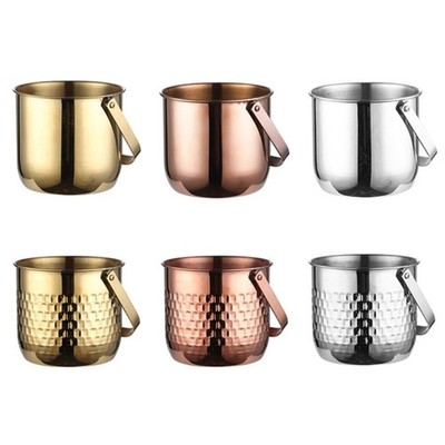 Stainless Steel Ice Bucket Champagnes Wine Beer Wine Cube Bar Buckets for Bar
