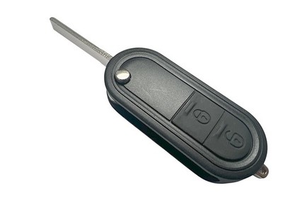 RFC 2 Tasten Klappschlüssel Etui Schale für MG 3 Fernbedienung FOB HU92R Klinge