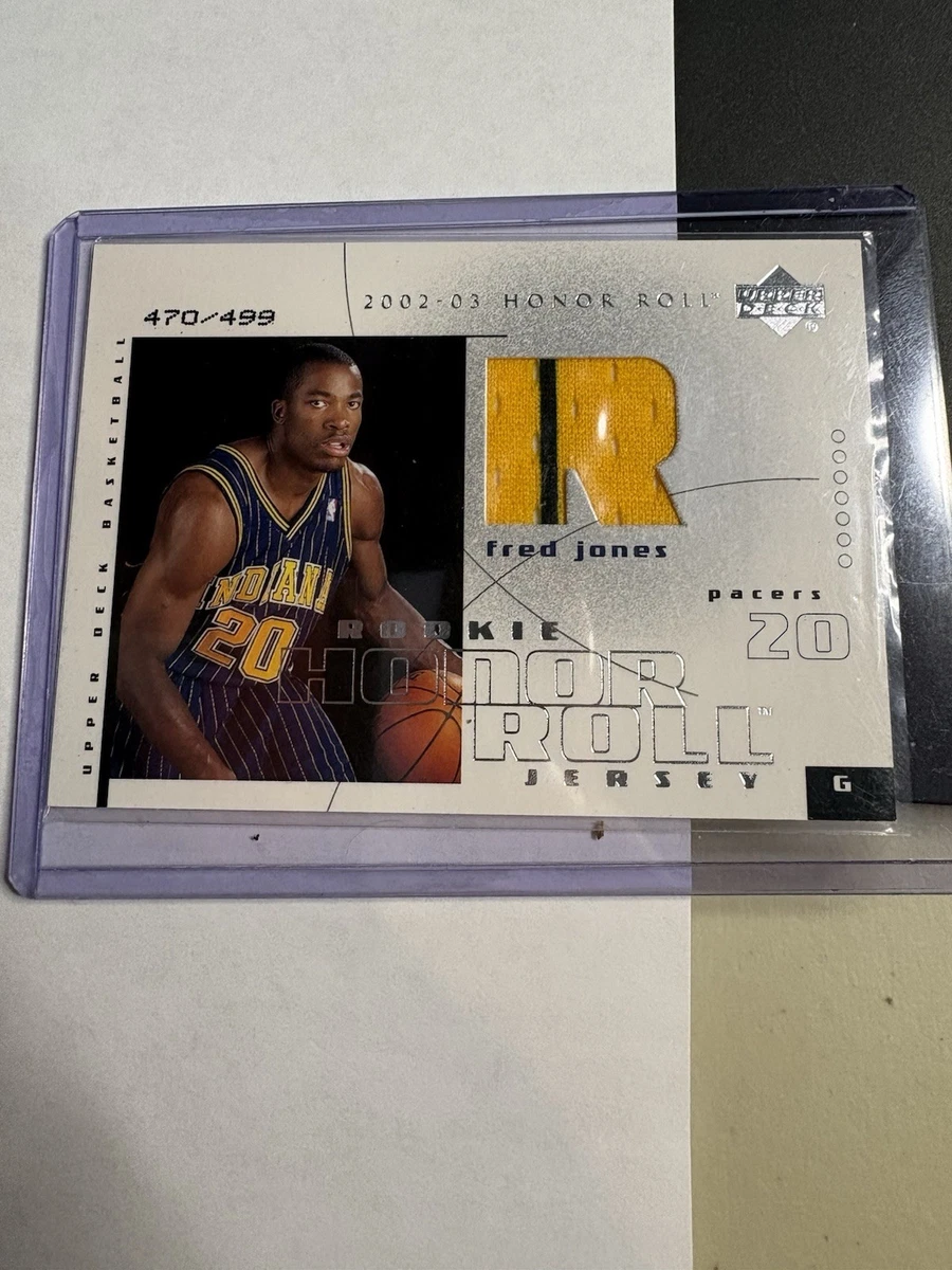 Upper Deck Fred Jones Basketball Sports Trading Card Singles for