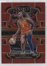 2024 Panini Select WNBA Concourse Red Prizm 75/149 Tiffany Mitchell #44 11s9