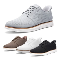 Men's Hands Free Slip On Casual Dress Shoes Mesh Sneakers Walking Shoes