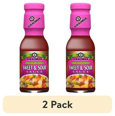 (2 pack) Kikkoman Sweet and Sour Sauce, 12 oz.