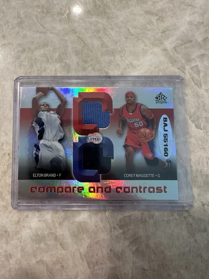 2005-06 UD Reflections Compare & Contrast /50 Ilgauskas Drew Gooden Elton Brand - Image 4 of 4