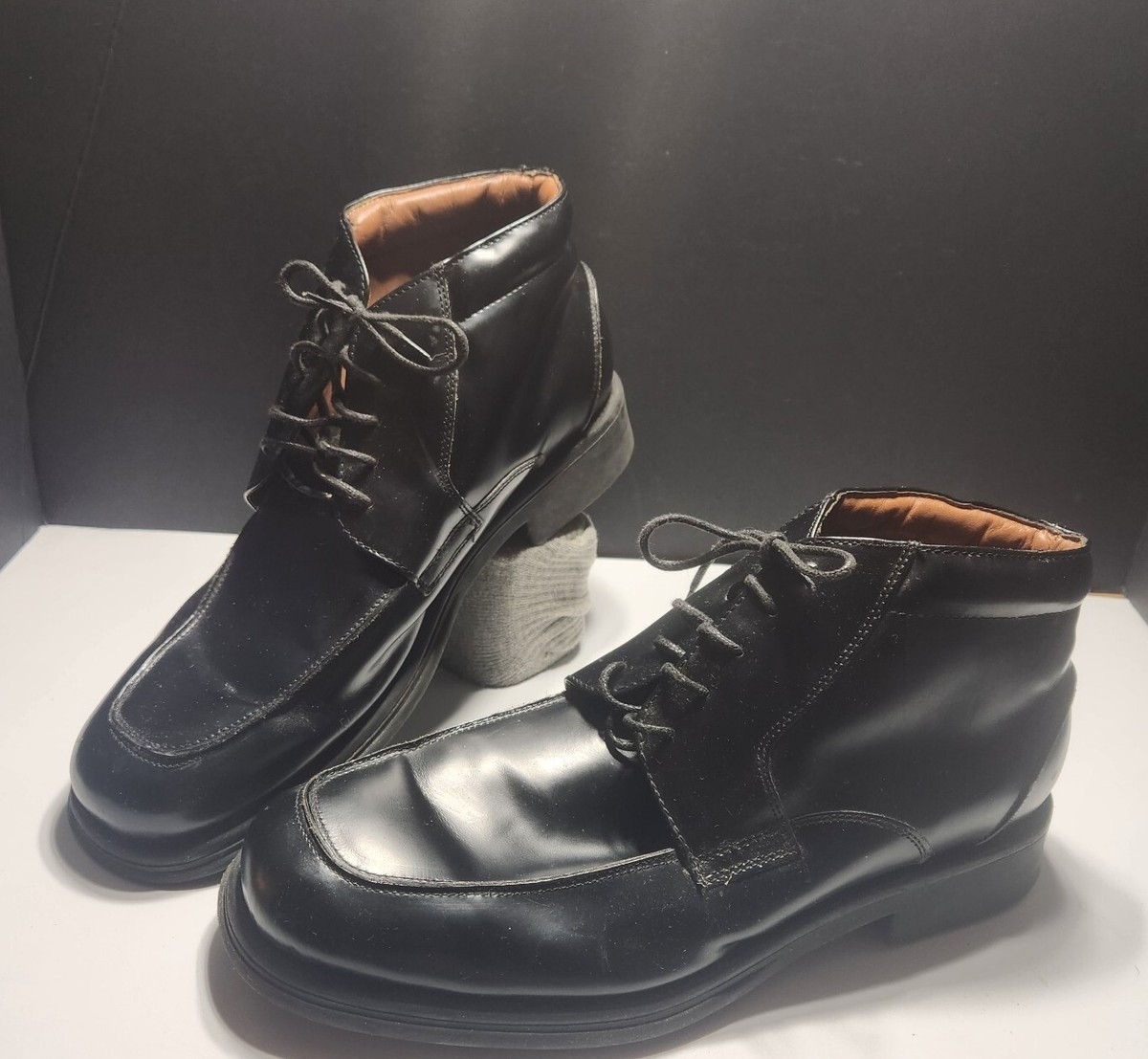 Nunn Bush Suede Chukka Ankle Boots Lace Up Casual Comfort  Shoes Size 8.5 6858267_Brown_Crazy_Horse main image 3
