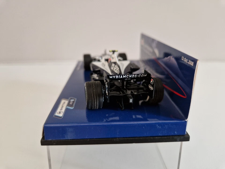 Minichamps 1/43 Williams Toyota FW29 K. Nakajima - Fuji Showcar 2008 - mcv890055 - Immagine 4 di 4