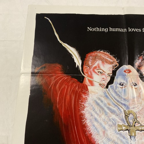 *NOS* 1983 THE HUNGER UNUSED ORIGINAL 27X41 ONE SHEET MOVIE POSTER DAVID BOWIE - Picture 10 of 10